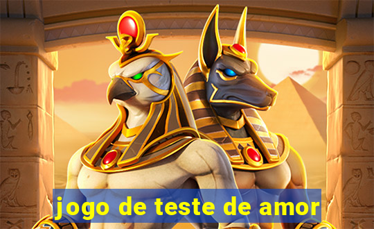 jogo de teste de amor